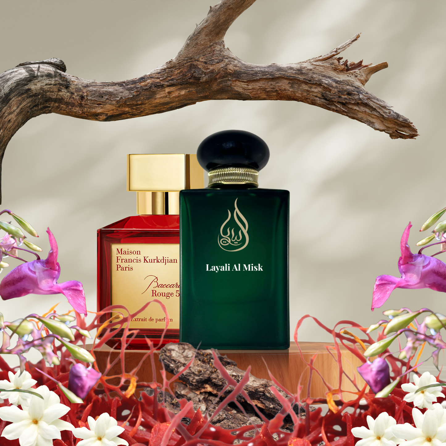 Baccarat rouge 540 - Layali Al Misk