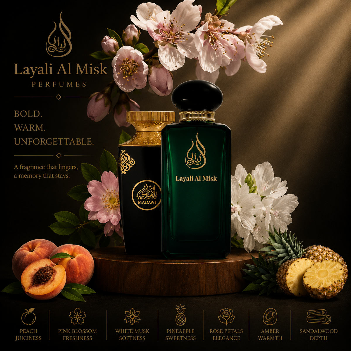 ابداعنا في هذا العطر المستوحاة من هيدسون قالي لقصة